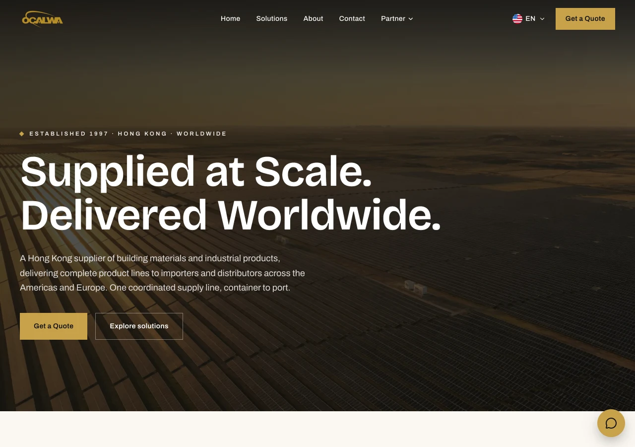 Actual Ocalwa public website
